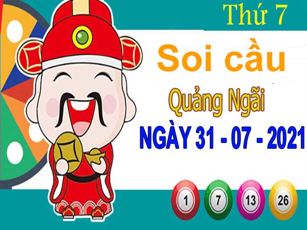 Soi cầu XSQNI ngày 31/7/2021
