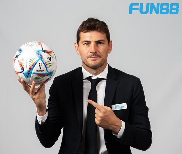 Hợp tác cùng FUN88, Iker Casillas làm đại sứ thương hiệu toàn cầu