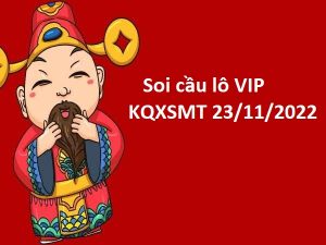 Soi cầu lô VIP KQXSMT 23/11/2022 hôm nay