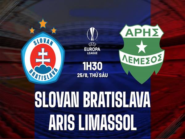 Soi kèo Slovan Bratislava vs Aris Limassol