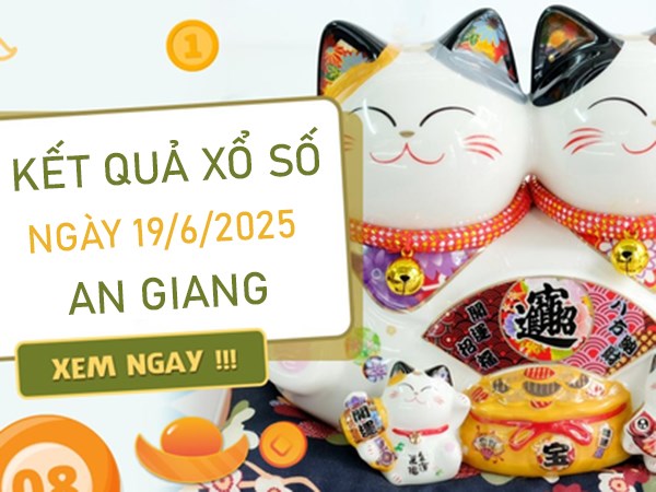 Thống kê xổ số An Giang 12 tháng 6 năm 2025 chi tiết