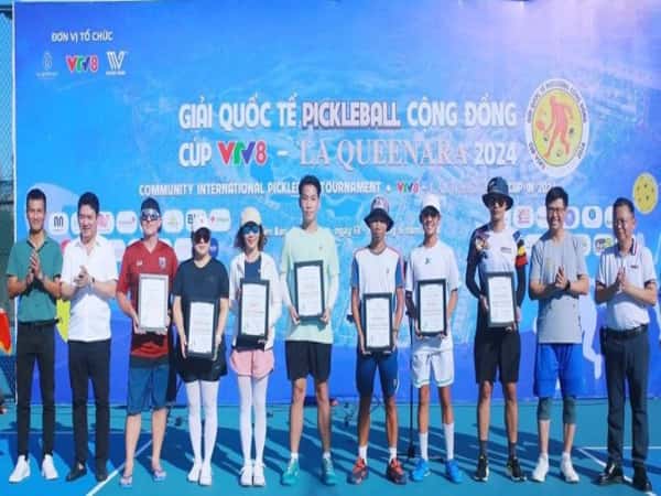 Giải quốc tế pickleball 2024 tại Việt Nam