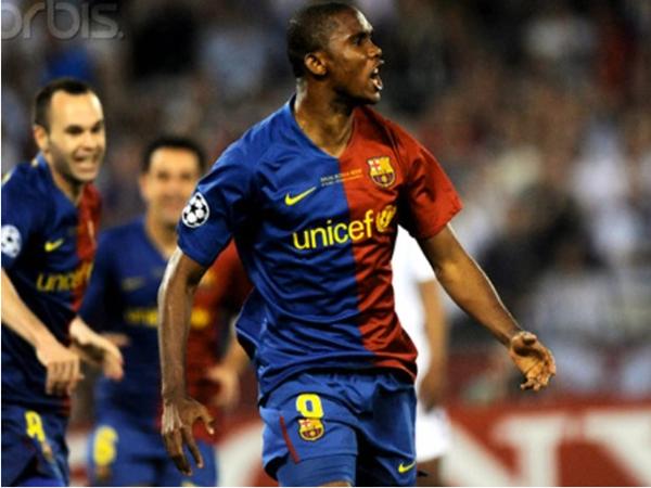 Tiền đạo barca Samuel Eto'o