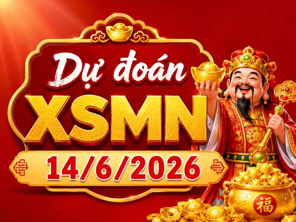 Dự đoán XSMN 14/6/2026 – Dự đoán miền Nam chủ nhật thần tài Dự đoán XSMN 14/6/2026 – Dự đoán miền Nam chủ nhật thần tài