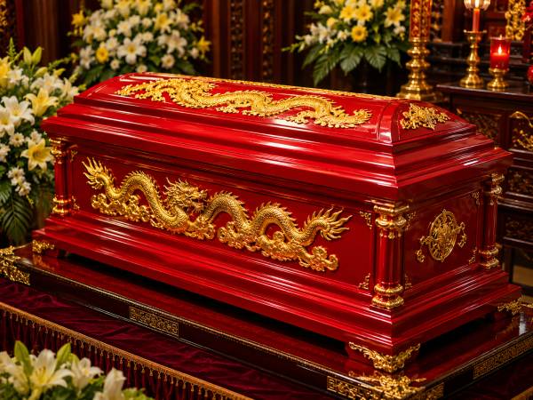 Chiêm bao thấy quan tài màu đỏ được đặt trong nhà