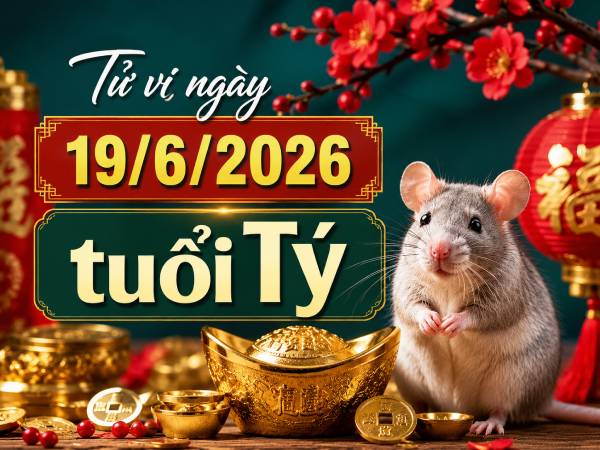 Tổng quan vận trình ngày 19/6/2026 tuổi Tý